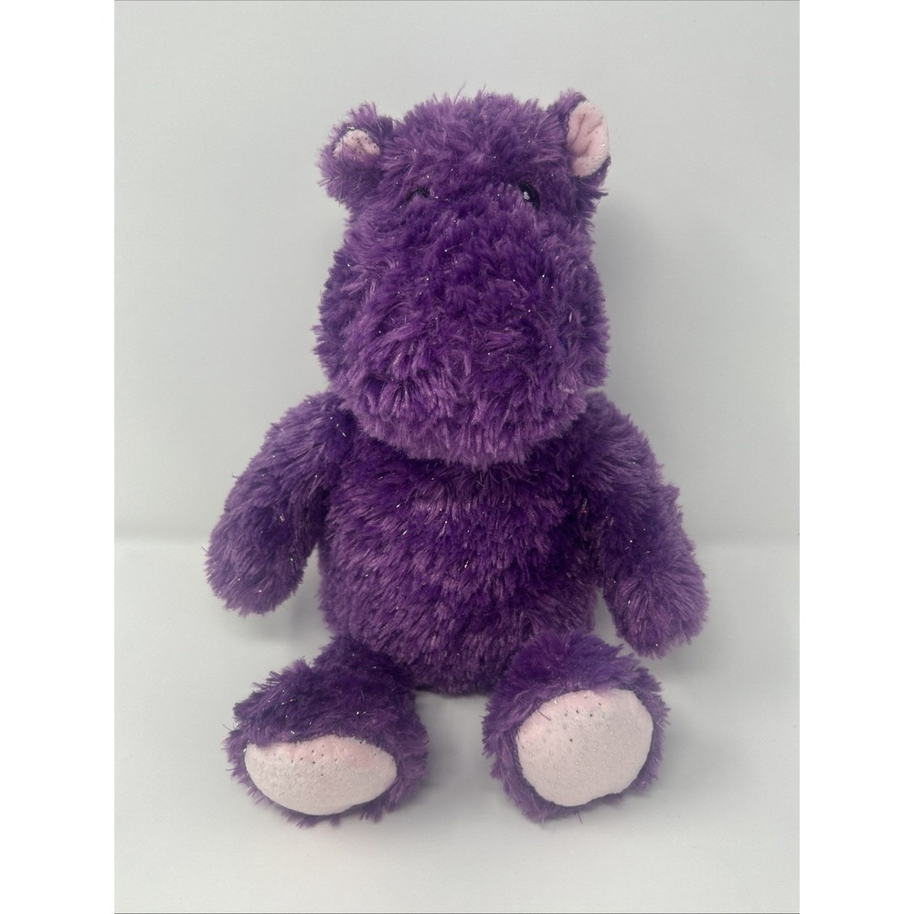 Plushology Purple Sparkle Tinsel Hippo 2019 Stuffed Animal Plush You Gift